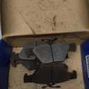 BOSCH BE1808H Blue Ceramic Disc Brake Pad Set with Hardware - Compatible with Select Subaru Ascent, Crosstrek, Forester, Legacy, Outback, WRX; REAR