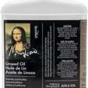 Speedball 8-Ounce Mona Lisa Linseed Oil, Clear (170008)