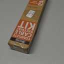 Cable Management ProOffice 96in J Channel Cable Raceways - 6X 16in Black No Screw/No Drill Computer Cord Organizer - Cable Channels for Wire Management Under Desk with Adhesive