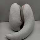 Neck Travel Pillows for Airplanes with Bluetooth Headphones, Memory Foam Neck Travel Pillow for Airplanes, Long Flight Travel Pillow for Plane, Office, Cars, Home, Sleeping & Rest (Gray)