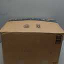 FurHaven Orthopedic Dog Bed for Large Dogs, L-Shaped Chaise Contour with Orthopedic Egg Crate & a Solid Orthopedic Foam Base for Joint Support, Washable Cover, Large, Faux Fur & Suede, Stone Gray