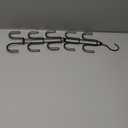 Hat Organizer for Closet, Collapsible Caps Rack with 10 Rotatable Large Hooks, Holds Up to 40 Baseball Caps, Metal Space Saving Hat Hanger for Display, Storage and Closet Organizers, Black