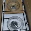 Style Setter Glass Beverage Dispenser with Stand (Set of 2), 1.5 Gallon Glass Drink Dispenser with Stand & Spigot, Party Drink Dispenser for Lemonade, Punch, Water, Juice Dispensers for Parties (Hamburg New Box)