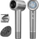 High Speed Hair Blow Dryer｜Professional Salon Grade Air Speed, Negative Ion Hair Care｜Quiet Design｜Suitable for Thick Hair/Styling with Nozzle & Diffuser, Long Motor Lifespan