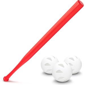 GoSports LotBall AIR Backyard Baseball Bat and Ball Set - Plastic Baseball Game for Kids, One Size