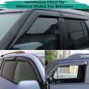 Rain Guards for Cadillac CT5 2019-2023 Car Accessories Rain Guards Side Window, Deflector Vent Window Visors