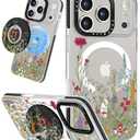 Amazon.com: Lotadilo Cute Case for iPhone 16e for Women Girls - Funny Wild Floral Design Compatible with Magsafe Magnetic Ring Holder Kickstand Fashion TPU Phone Covers for iPhone 16e Phone Case : Cell Phones & Accessories