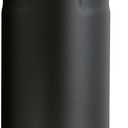 Stanley IceFlow Flip Straw 2.0 Water Bottle 36 OZ | Built-In Straw with Larger Opening | Lightweight & Leak-Resistant | Insulated Stainless Steel | BPA-Free | Black 2.0