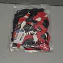 Red and Black Balloons 100Pack 12 inch Matte Black Red and White Latex Balloon Bulk for Birthday Party Graduation Racing Car Poker Card Decorations Supplies