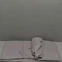 Amazon Basics Soft, Breathable, Wrinkle-free Microfiber 4 Piece Bed Sheet Set, 14-inch Deep Pockets, King, Dark Gray, Solid