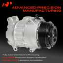 A-Premium A/C Compressor with Clutch Compatible with Toyota Camry 2012-2017, Highlander 2011-2013, Sienna 2011-2016, Avalon 2013-2018 & Lexus ES350 2013-2018, RX350 2010-2015, V6 3.5L