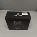 ManbaOne Interactive Screen Wireless Gaming Controller for PC/Switch/Switch 2/iOS/Android,Hall Effect Stick & Trigger,RGB Lighting,Remappable Buttons,1800mAh with Charging Dock (Black)