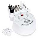 UNOISETION Diamond Microdermabrasion Machine Professional, 3 in 1 Dermabrasion Facial Peeling Skin Care Device for Salon Personal Home Use (White)