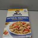 Quaker Oatmeal Squares Breakfast Cereal, Brown Sugar, 21oz Family Size Box