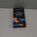 2 Soft Gel Ice Packs for Injuries Reusable with Extra Comfy Adjustable Cold Pack Wrap, Flexible Hot and Cold Compress
