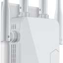 2026 WiFi Extender Internet Booster, 10000 Sq.ft Long Range Repeater Wireless Routers Amplifier, Mesh Wi-Fi 80% Faster | Broader Than Ever, Support More Network Devices at Home, 1-Tap Setup (white)