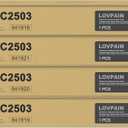 MP C2503 High Yield Toner Cartridge (4-Pack, Black/Cyan/Magenta/Yellow) - Lovn Compatible C2503H 841918 841921 841920 841919 Toner Cartridge Replacement for Ricoh MP C2003 C2004 C2503 C2504 Printer
