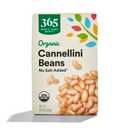 365 by Whole Foods Market, Organic Unsalted Cannellini Beans, 13.4 Ounce,  BB Date 06/11/2027