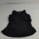 Tempt Me Women Two Piece Tankini Swimsuits - Swimsuits with Pockets Shorts Tummy Control Bathing Suit Athletic Swimwear XXL Black