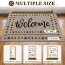 Vaukki Indoor Door Mat 24"x36", Ultra Thin Doormat Indoor Entrance