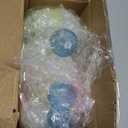 Easter Egg Fillers, 12 Pack 3" Large Filled Easter Eggs Glow in The Dark Sticky Ceiling Balls Stress Relief Fidget Toys for Kids Boys Girls Toddlers Teens Easter Basket Stuffers Hunt Party Favor Gifts