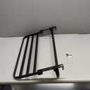 Towel Racks for Bathroom 24in, Grey Towel Rack Wall Mounted, Double Layer Foldable Bathroom Towel Rack, Widen Towel Shelf with Flat Towel Bar for More Stable Storage 