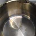 Stainless Steel Saucepan Set with Strainer Glass Lid, 1-Quart and 2-Quart Tri-Ply Capsule Bottom Sauce Pan/Pot, Two Pour Spout, Dishwasher and Oven Safe