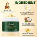 Juland Hair Mask, Collagen Hair Mask with Natural Amla Oil for Moisturization & Damage Repair, Hydroplex Technology for Stronger, Shinier Hai