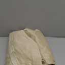 JIUZHEN Beige Velvet Curtains 84 inches for Living Room - Soft Retro Blackout Velvet Drapes Rod Pocket Room Darkening Thermal Insulated for Bedroom/Gallery, 42W x 84L, 2 Panels with Tiebacks