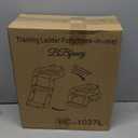 Potty Training Seat, Upgrade Toddler Toilet Seat for Kids Boys Girls, 3 in 1 Potty Training Toilet with Step Stool Ladder-Non Slip Foldable (Gray+White)