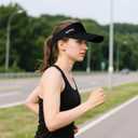 Sport Sun Visors Hats for Women Men Adjustable Cooling Athletic Visors Empty Sun Top Hat for Tennis Ball Golf Cycling Running