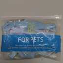 SCENEREAL Puppy Dog Harness with Leash Set for Small Medium Sized Dogs, Soft Mesh Pet Harnesses and Leash, No Chock Plaid Adjustable No Pull Vest for Dogs Cats, Chihuahua,Bulldog (Blue S) (S: Chest Girth: 14"-18")