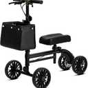 Steerable Knee Scooter Walker for Adults, Black
Foldable Knee Walker For Foot Surgery, Broken Ankle, Foot Injuries, Crutch Alternative, Includes Basket