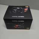 4K Digital Camera for Photography & Vlogging, 56MP Point and Shoot Digital Cameras with 180 Flip Screen, 16X Zoom Compact Travel Camera, Portable Cmara for Adults & Beginners with 32GB SD Card