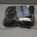 Couch Cushion Covers Leather-Look 3PC Stretch Extra Large Sofa Seat Slipcover Sets Individual Couch Seat Cushion Cover, Pet-Friendly, Non-Slip, Easy Fit - Dark Brown