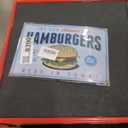 Vintage Metal Sign - Hamburger Fast Food Shop Tin Sign Wall Decor prints