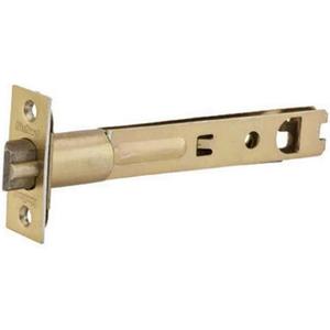 Kwikset Security, 83014-015, 5 Inch Door Latch, For Doors With 5 Inch Backset, Polished Brass