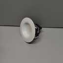 Juno JBK6 RD SWW5 90CRI CP6 MW M2 OneUP LED Downlight Series, 6-Inch, Baffle Trim, White