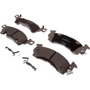 ACDelco Silver Front Brake Pad Set 14D52CHF1 | GM 19387619 Ceramic Rear Brake Pads for Select Cadillac, Chevy, Chevrolet, Buick, Jeep, GMC, and more