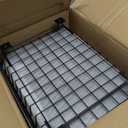 Fruit Basket for Kitchen 4 Tier Stackable Fruit Vegetable Storage Baskets with Wheels Metal Wire Storage Basket Organizer Cart for Kitchen Livingroom Diningroom Office, Black