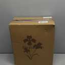 Queen Comforter Set -7 Pieces Floral Blue Comforter Set for All Seasons, Bed in a Bag Queen with Botanical Flowers Comforter, Sheets, Pillowcases & Shams