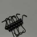 E BAVITE Swivel Swing Magnetic Hooks,30LB20pack Black Refrigerator Magnet Hook, Strong Neodymium Magnets Perfect for Refrigerator and Other Surfaces, 60mm(2.36In) in Length