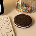 Pocket Mirror, Compact Mirror with Comb, Mini Mirror for Purse, Pocket,Travel and Present (Black)