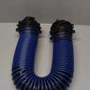 3FT RV Sewer Hose Extension, Heavy Duty 24 Mil TPE Material for Abrasion Resistance and Crush Protection, Camper RV Extension Hose with Pre-Attached Bayonet Fittings