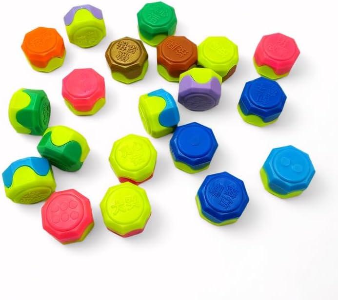 25 Pieces Weighted Gonggi Korean Game Random, Real Gong Gi Jack Stones, Gong-Gi Jackstones Set, Gongi Dice Flying Toy, Gonngi Korean Traditional Folk Play Stuff, Gongii Gogi Goongi Gangi Pack