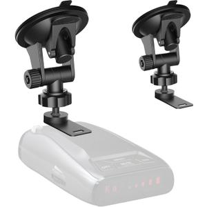xsaaczm Super Radar Detector Mount, Super Car Windshield, Dashboard Suction Cup Bracket, Compatible with R1 R2 R3 R4 DFR3 DFR6 DFR7 DFR8 DFR9 Radar Detector (for Uniden Radar)