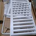 Delta Children Essex 4-in-1 Convertible Baby Crib, Bianca White with Natural Legs