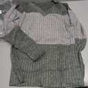 Womens Tops Fall Fashion Sweatshirts for Women V Neck Long Sleeve Sweaters Lightweight Dressy Casual Pullover Green (X-Large)