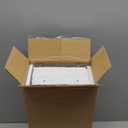 QEEIG Bathroom Shelves Over Toilet - Wall Mounted Floating Shelves Toilet Paper Storage Small Farmhouse Decor Shelf 16 inch Set of 2, Rustic Brown (019-BN2)