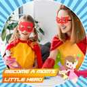 Roko Toys for 3-10 Year Old Boys, Superhero Capes for Kids Dress up Costumes Party Supplies Present Chistmas Gifts Stocking